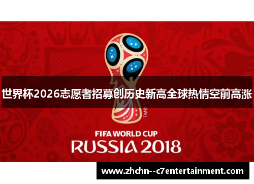 世界杯2026志愿者招募创历史新高全球热情空前高涨 世界杯2026志愿者招募创历史新高全球热情空前高涨